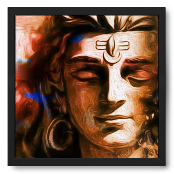 Deep Meditating Shiva Portrait