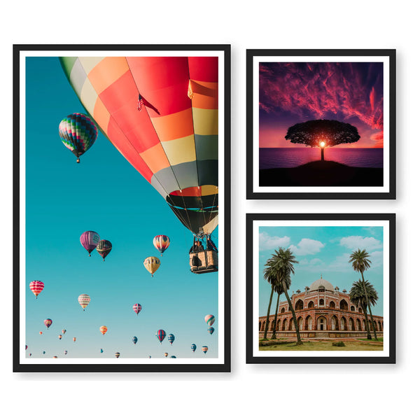 Personalized Photo Prints - Three Frames Set