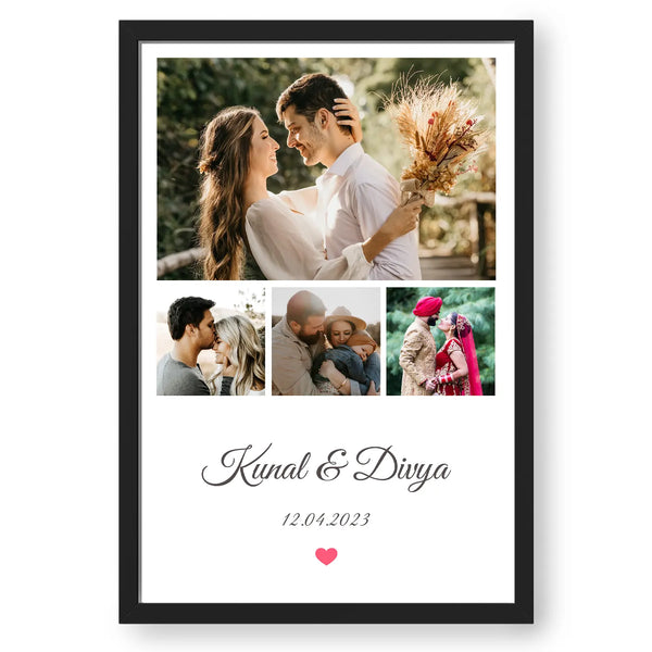 Couple Goals Personalized Photo Collage - Celebrate Love in Style