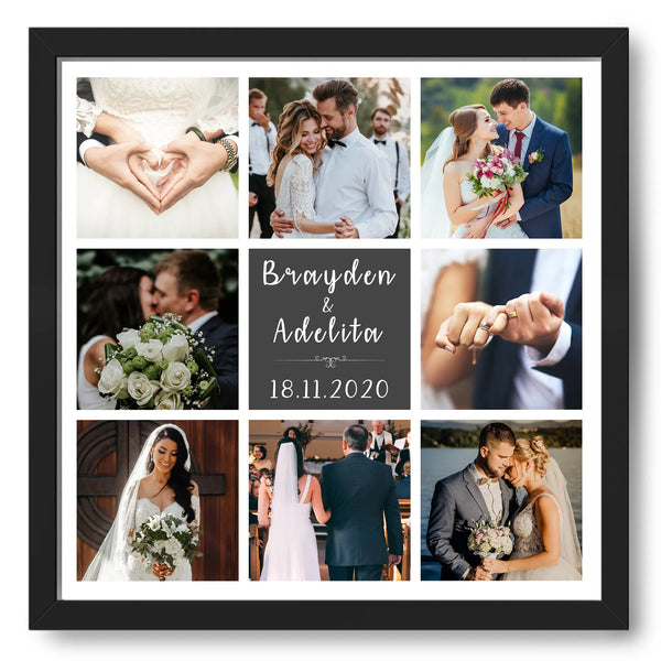Personalized Anniversary Collage
