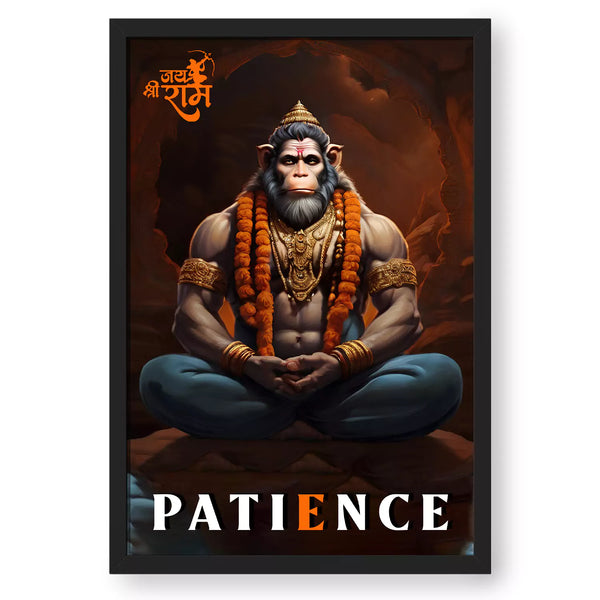 Lord Hanuman - PATIENCE Artwork