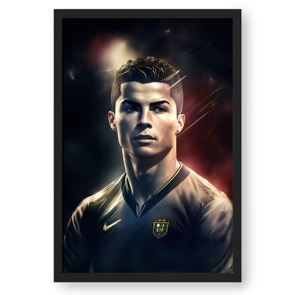 Wall Art Of Ronaldo Sports Poster Frame