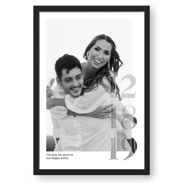 Personalized Photo Frame for Anniversaries