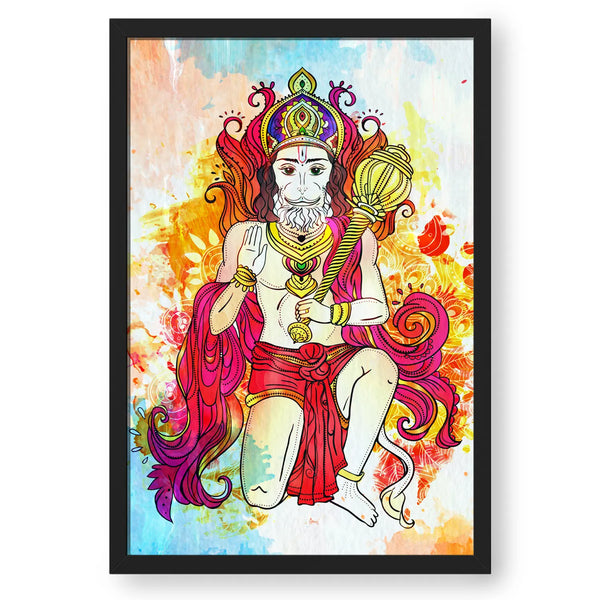 Blessing Pose Sankatmochan Hanuman