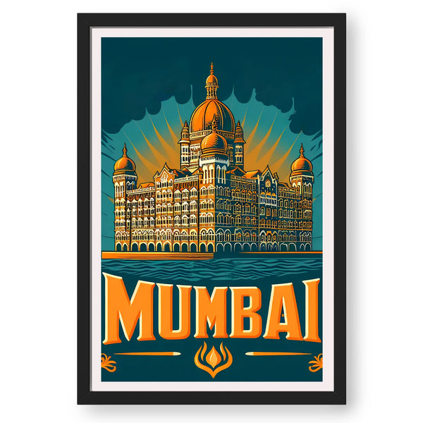 Mumbai Taj Hotel Modern Wall Art
