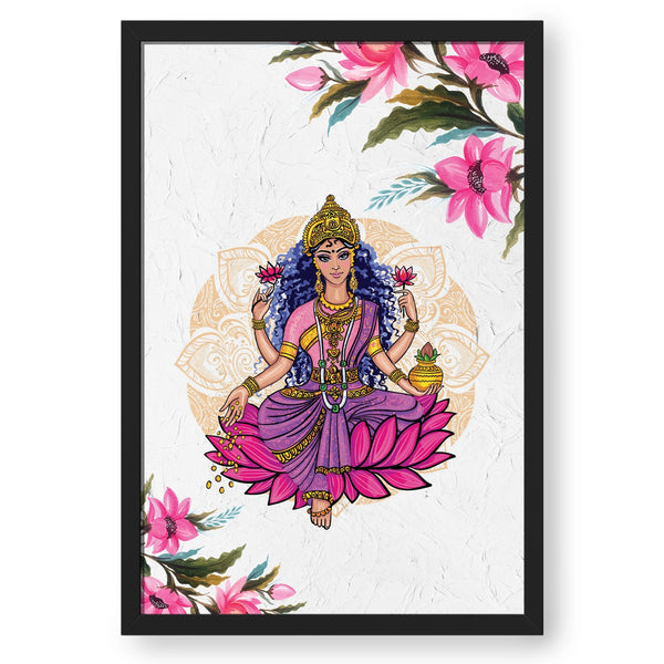 Artistic Goddess Lakshmi Portrait