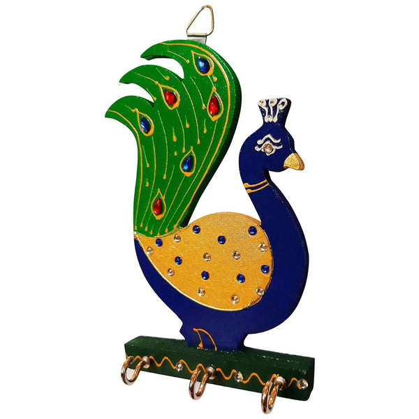Decorative Peacock Shape Key Holder