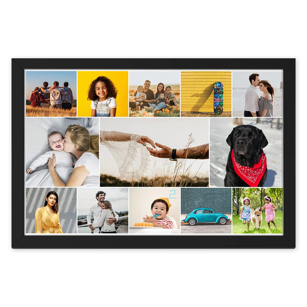 Personalized Horizontal Collage Picture Photo Frame