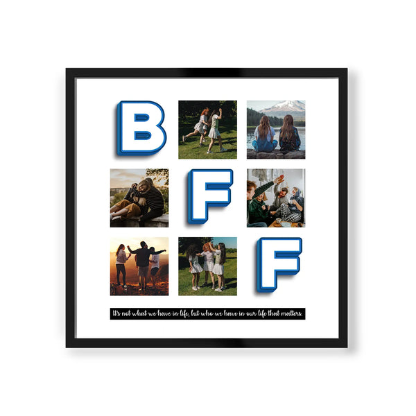 Personalized BFF Collage With Message