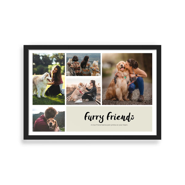 Personalized Collage Of Your Pet With Message