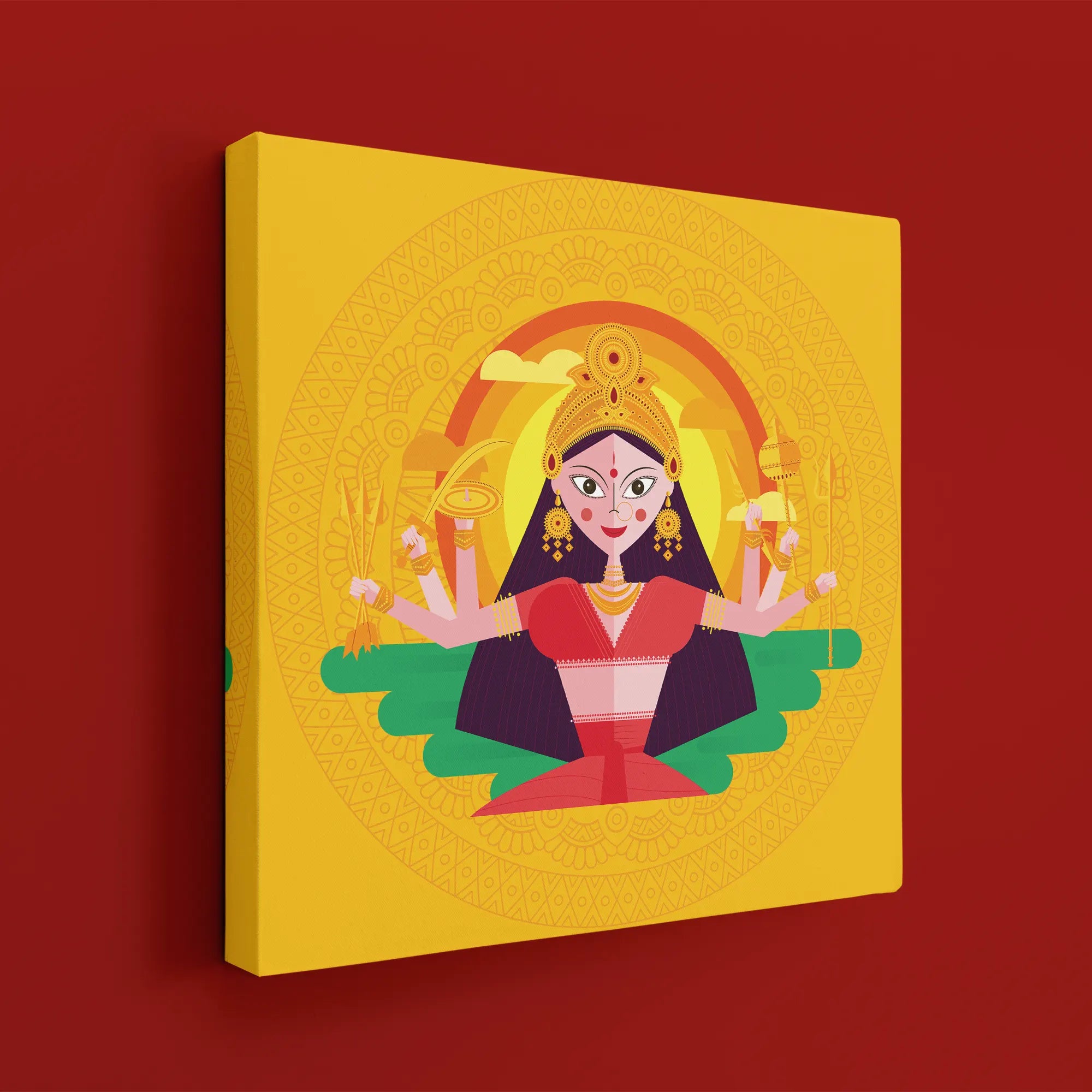 Maa Durga Ashtbhuja Roop – Ritwikas