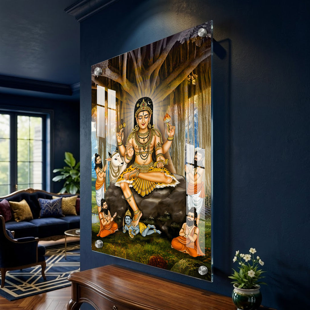 Guru of All Gurus – Dakshinamurthy Acrylic Print – Ritwikas