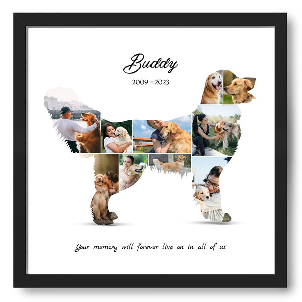 Pet Dog Personalized Photo Collage