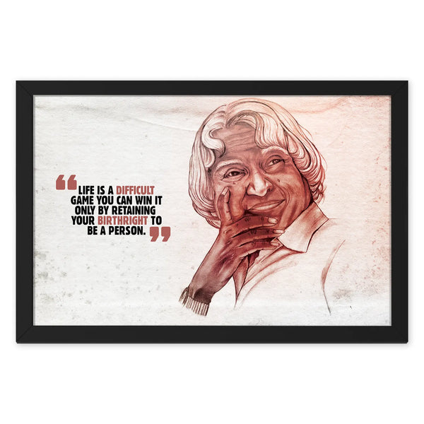 Winning Life's Game - APJ Abdul Kalam Quote