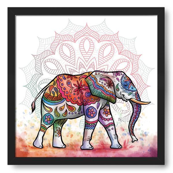 Decorative Colorful Elephant