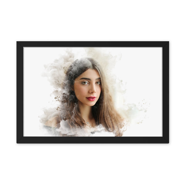 Smoke Pattern Art with Your Personalized Image