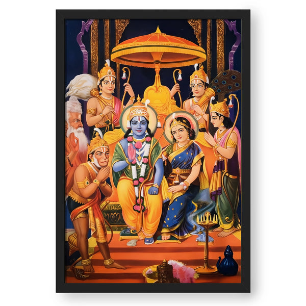 Sacred Ram Darbar Painting – Prosperity & Peace