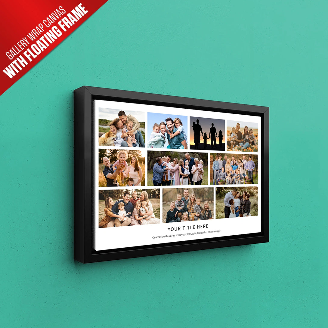 Personalized Family Collage With Message – Ritwikas
