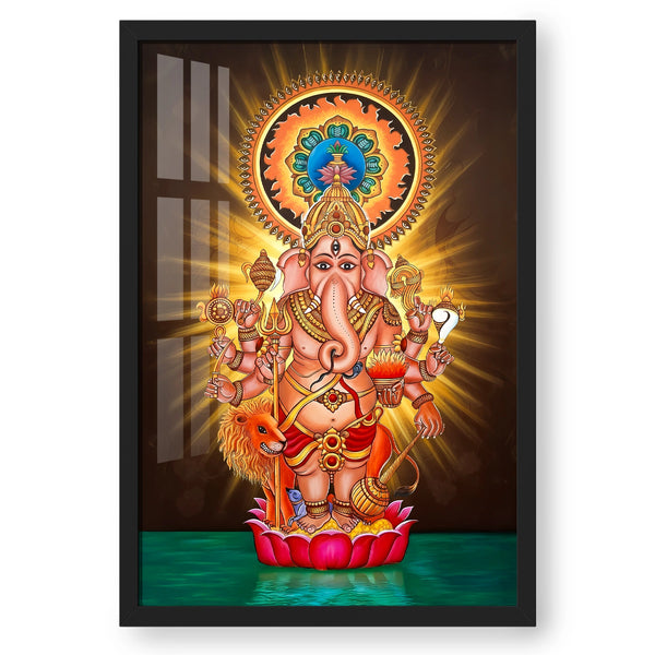 Drishti Ganesha Artwork – Guardian of Positivity