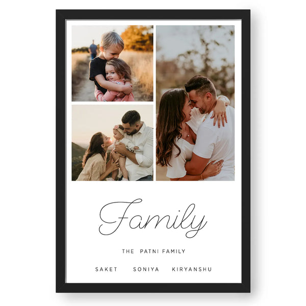 Customized Family Pictures Collage