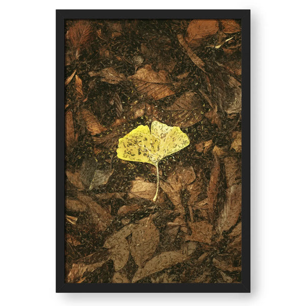 One Flower Shining In All Leaves Framed