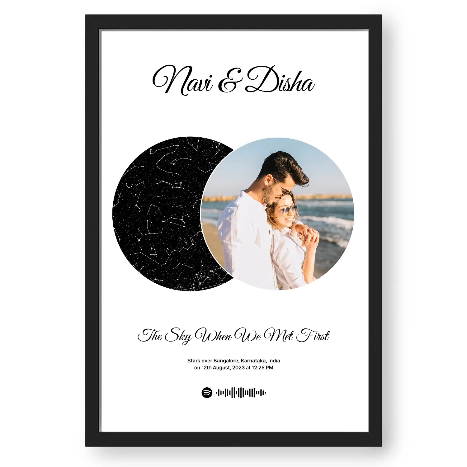 Code 899 Personalized Pictured Star Map With Spotify Song Code – Ritwikas