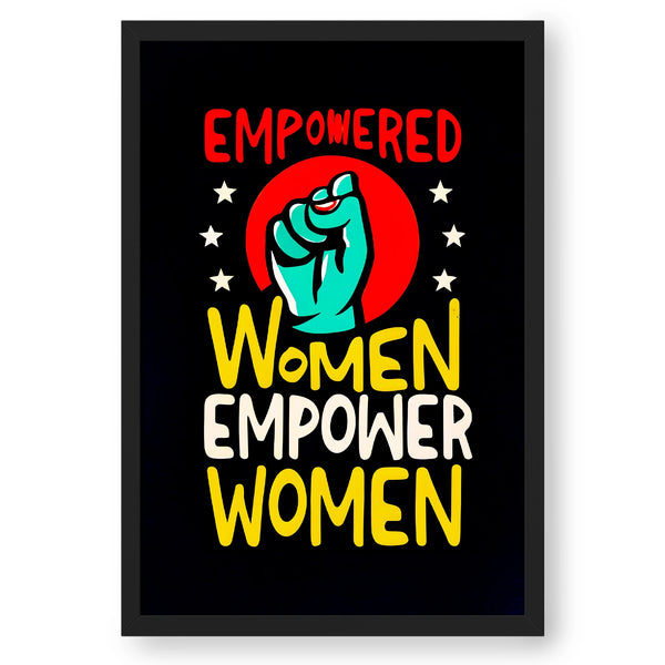 Women Empower Quote Wall Art