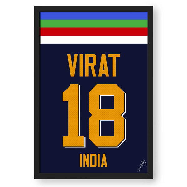 Indian Cricketer - Virat Kohli Jersey