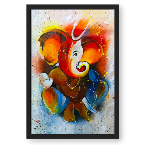 Bhagwan Ganesha Colorful Artwork