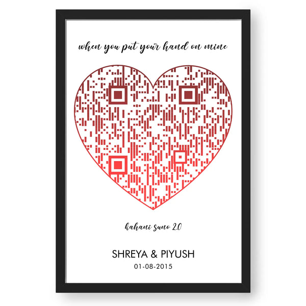 Personalized YouTube Plaque - Heart Shaped