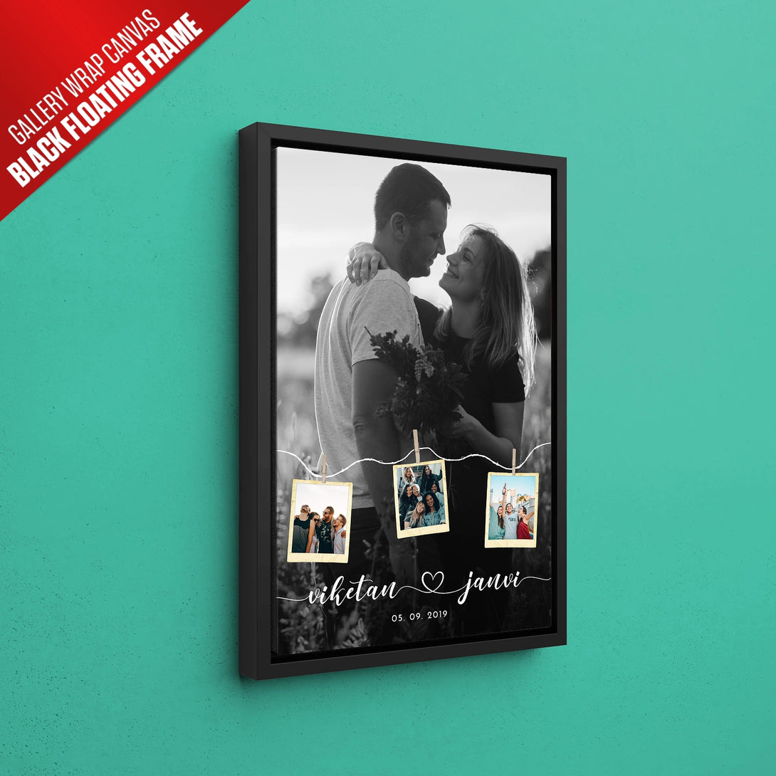 Personalized Stylish Pictures Collage With Name – Ritwikas