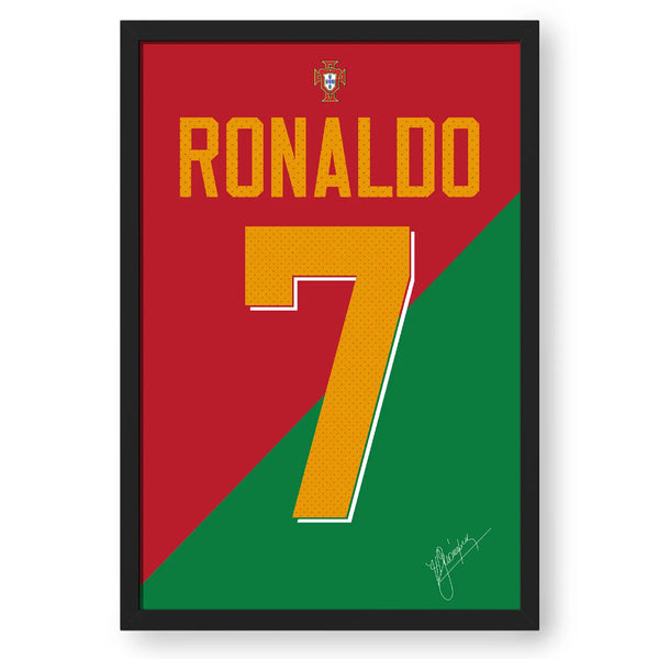 Cristiano Ronaldo Jersey Artwork