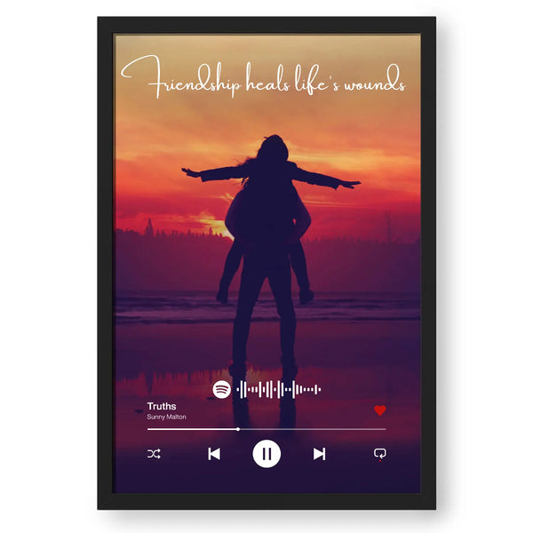 Personalized Full Image Spotify Picture Frame