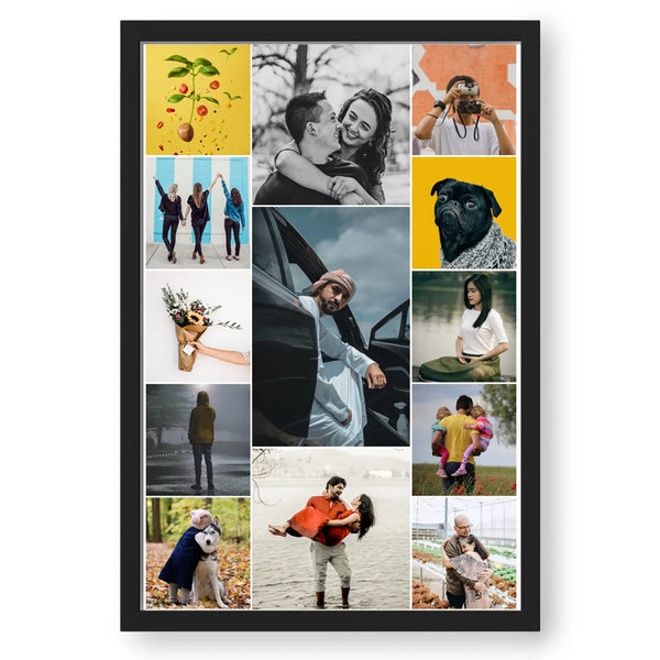 Personalized Photo Collage Artwork - Customized Memories