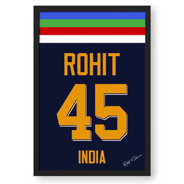 Indian Cricket Hitman - Rohit Sharma Jersey