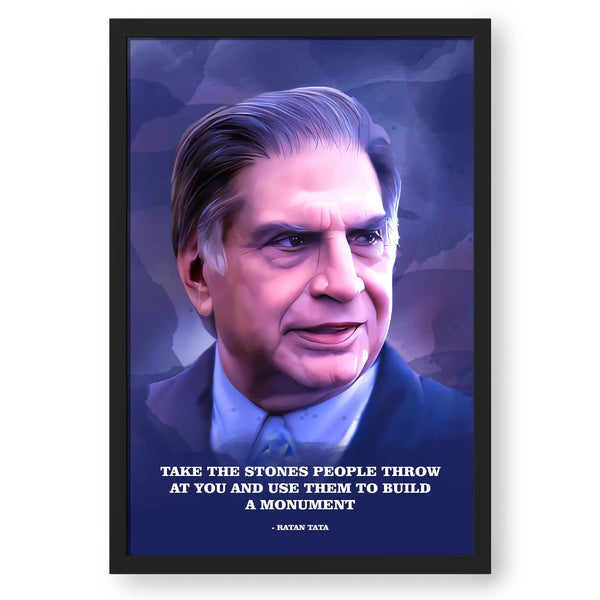 Ratan Tata With Motivation Quote