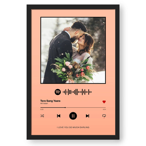 Spotify Music Plaque - Pastels