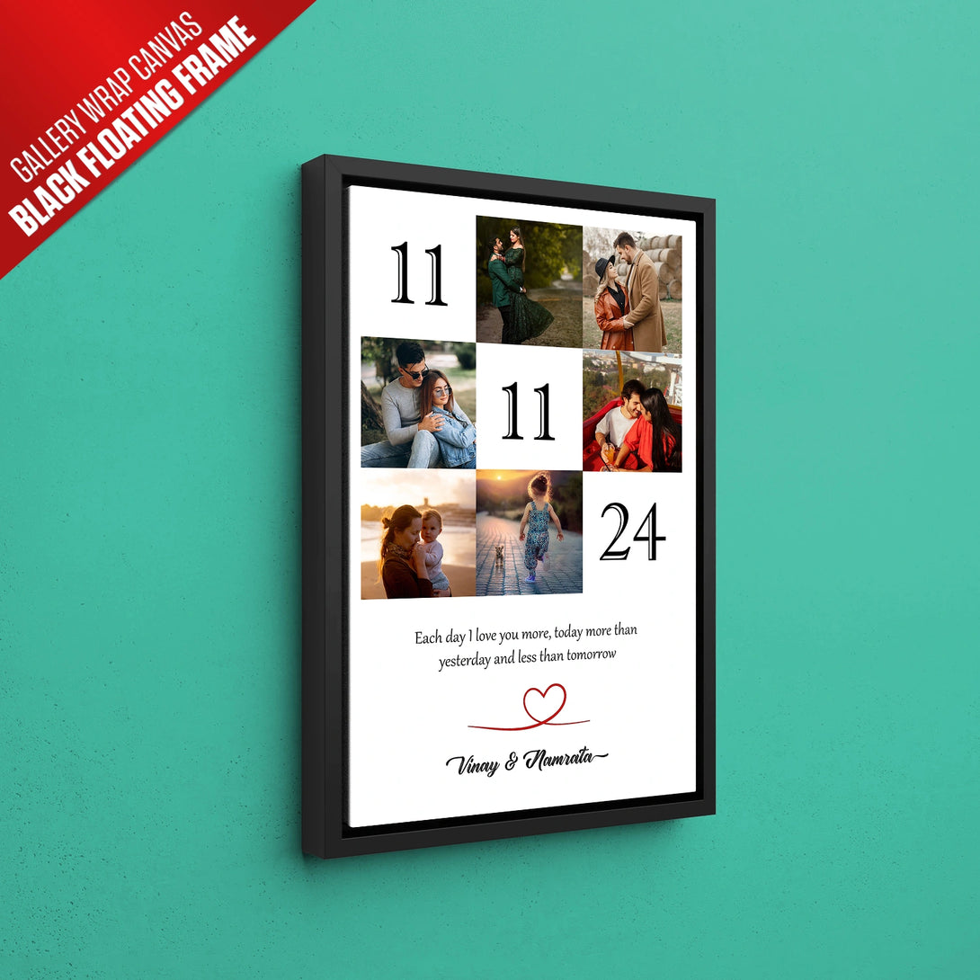 Customized Pictures Collage With Date – Ritwikas