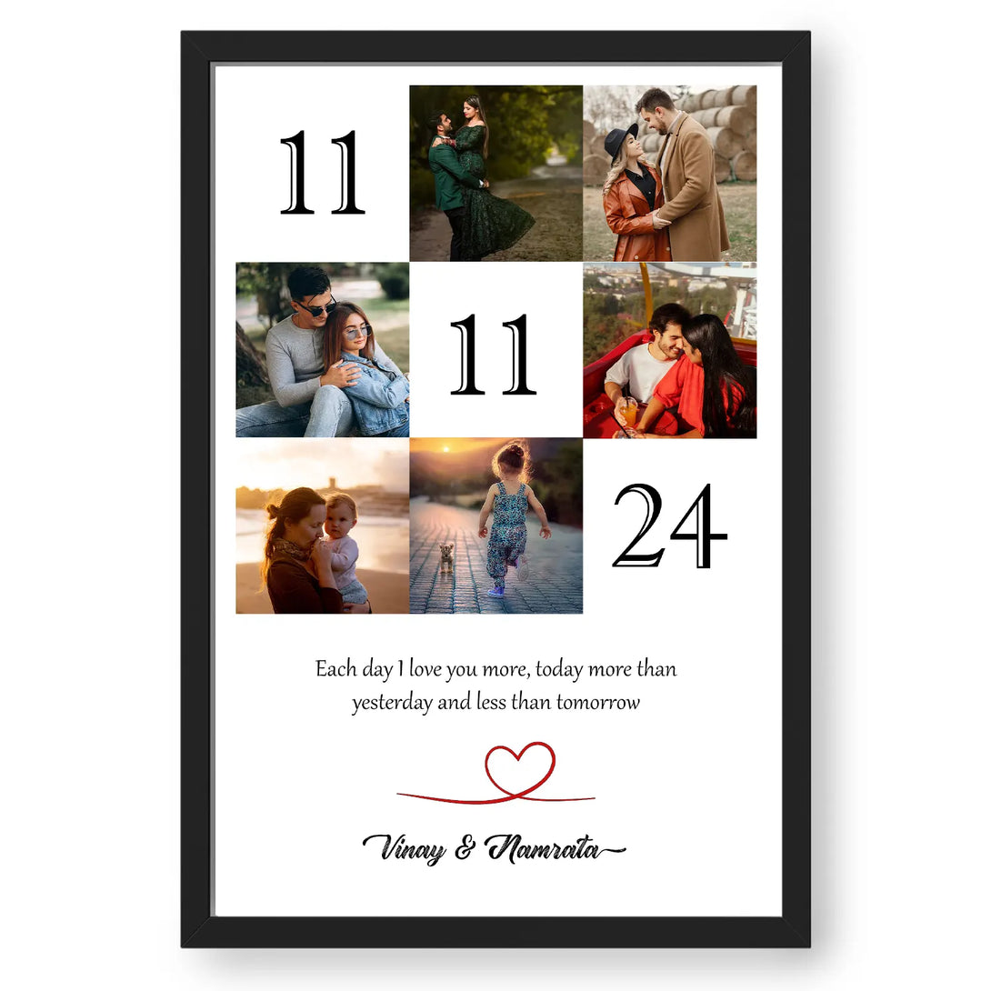 Picus Colash Customized Pictures Collage With Date – Ritwikas