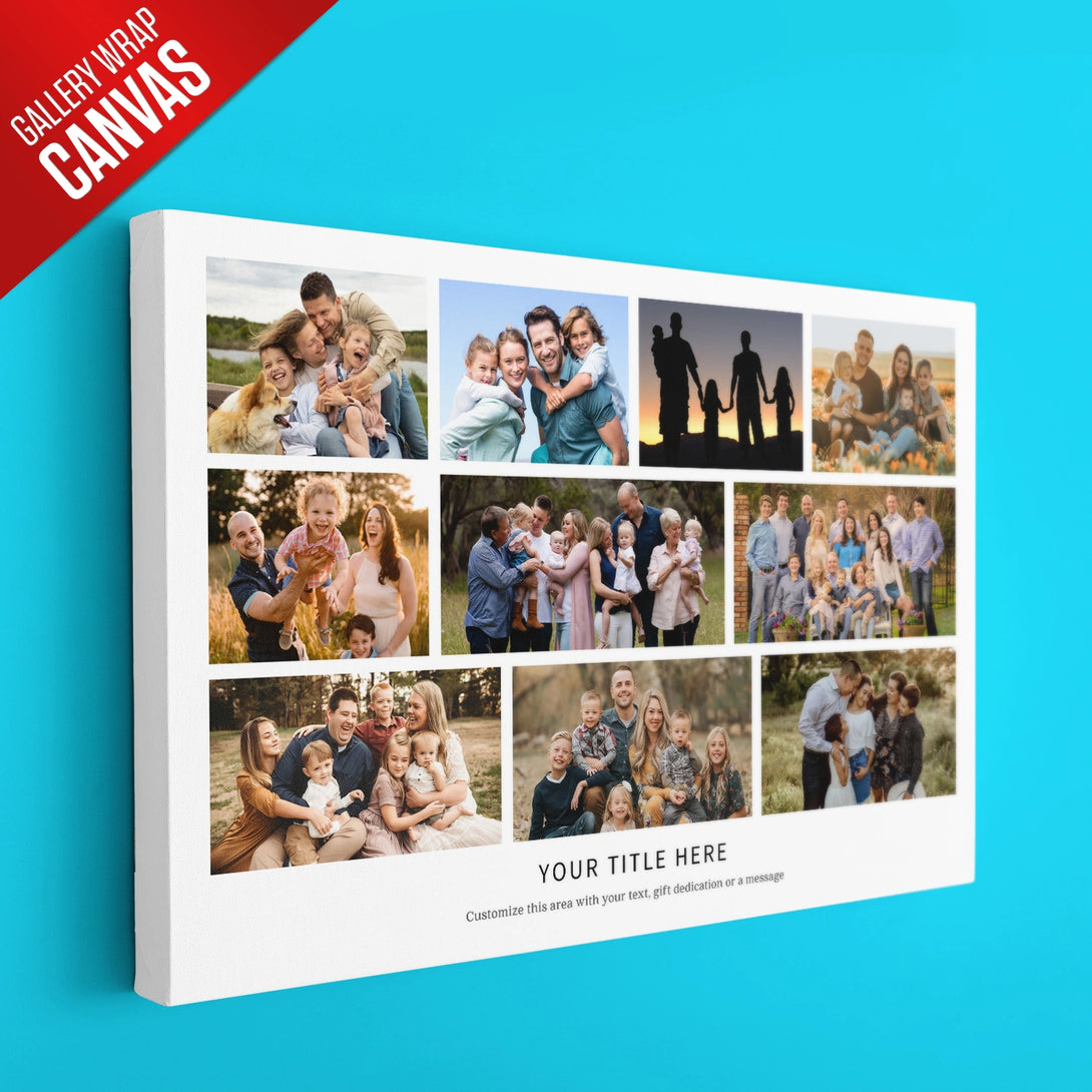 Personalized Family Collage With Message – Ritwikas