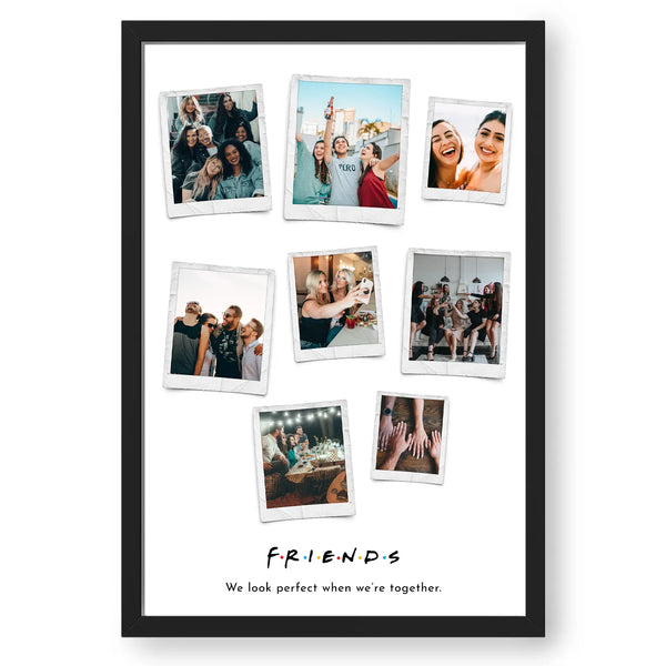 Forever Friends: Personalized 8-Picture Collage