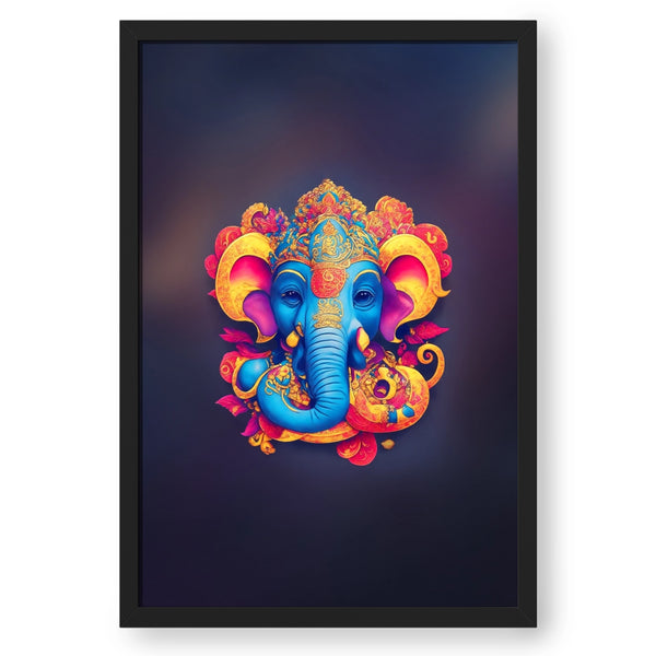 Ganesha Face Portrait