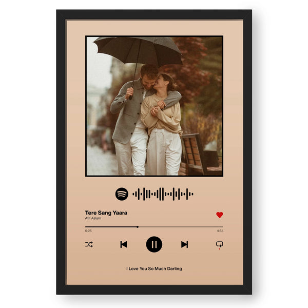 Spotify Music Plaque - Khakhi