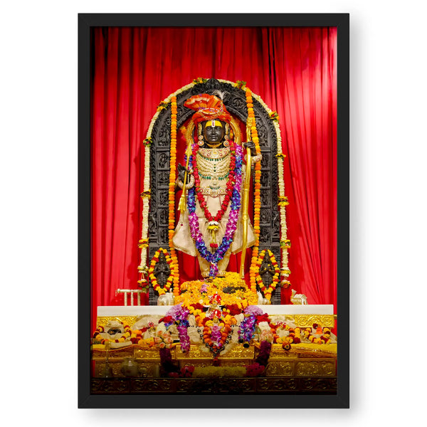 Ayodhya Mandir Shri Ram Lala Picture Artwork