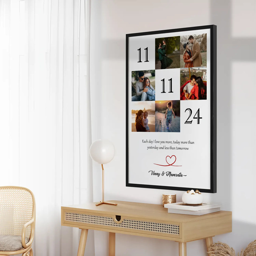Picus Colash Customized Pictures Collage With Date – Ritwikas