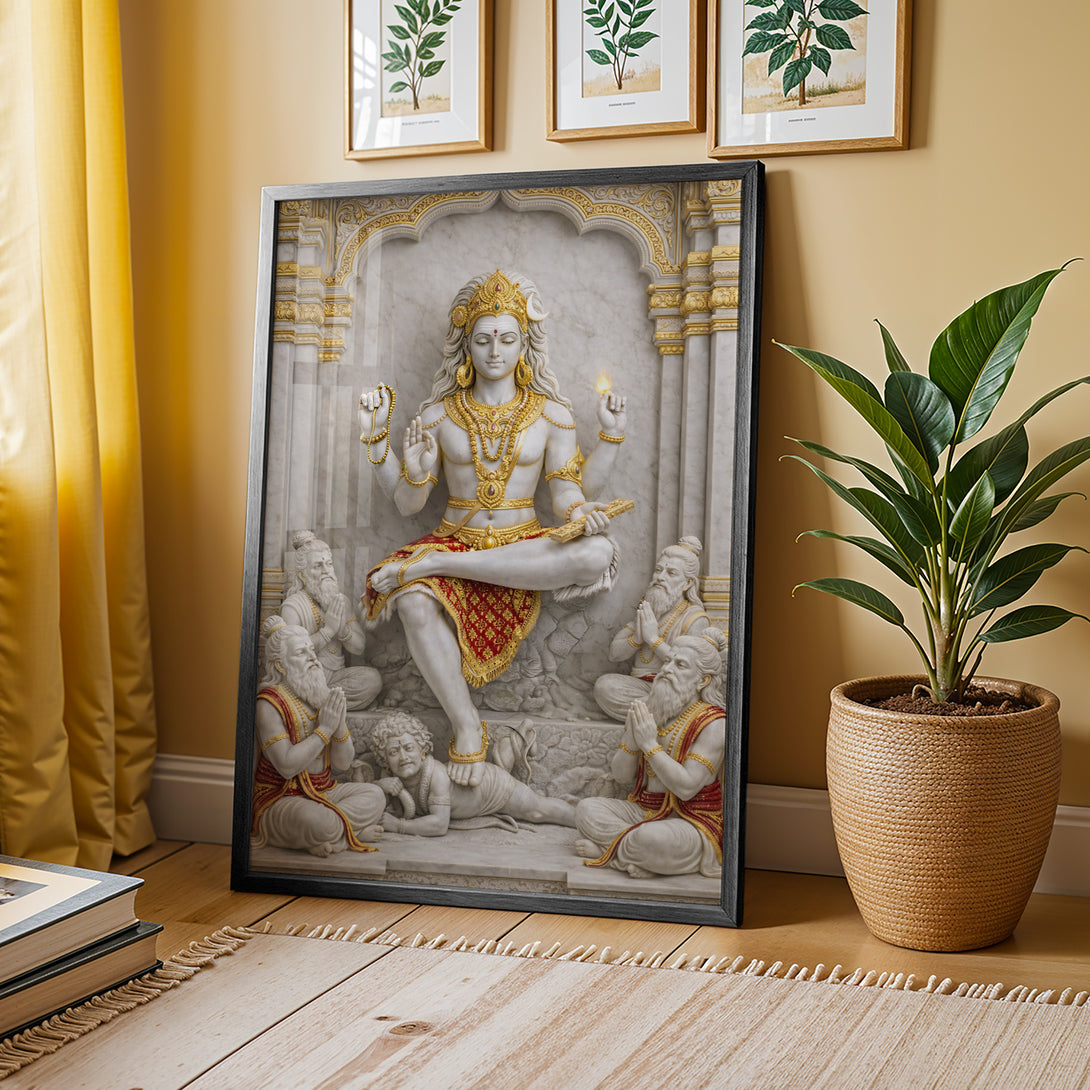 Adi Guru Shiva Dakshinamurthy Artwork – Ritwikas