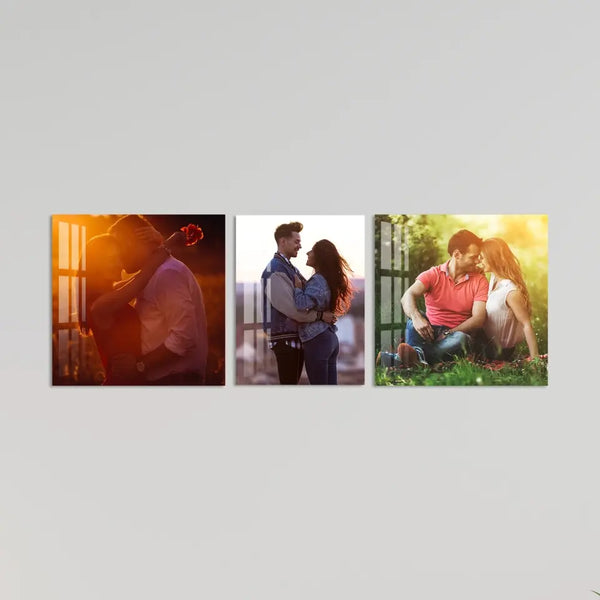 Customized Acrylic Photo Print-Set of 3- VI