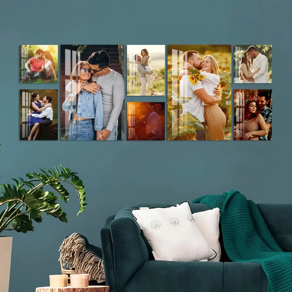 Customized Acrylic Photo Print-Set of 8-II