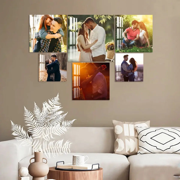 Customized Acrylic Collage - Set of 6 -II