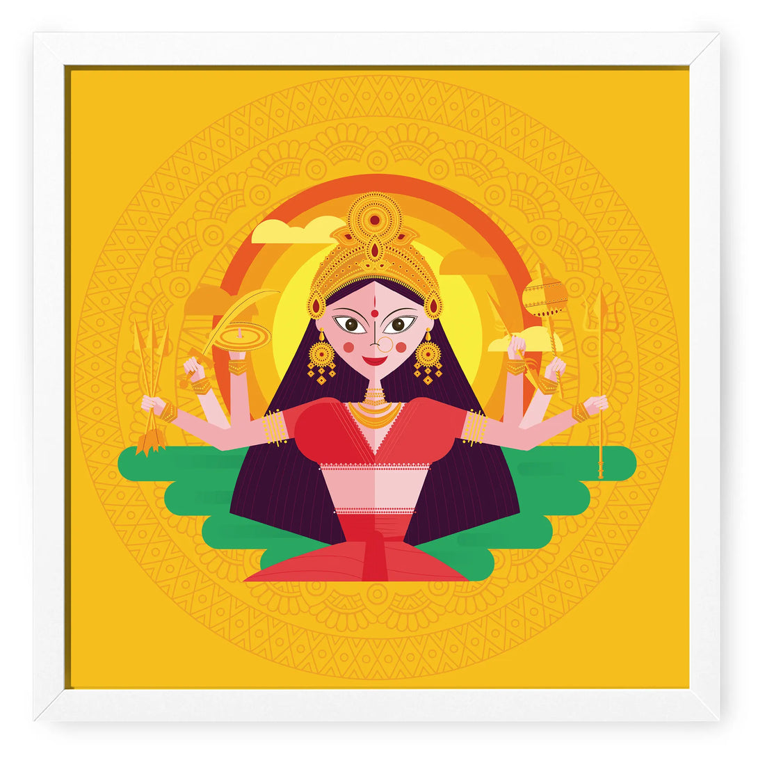 Maa Durga Ashtbhuja Roop – Ritwikas